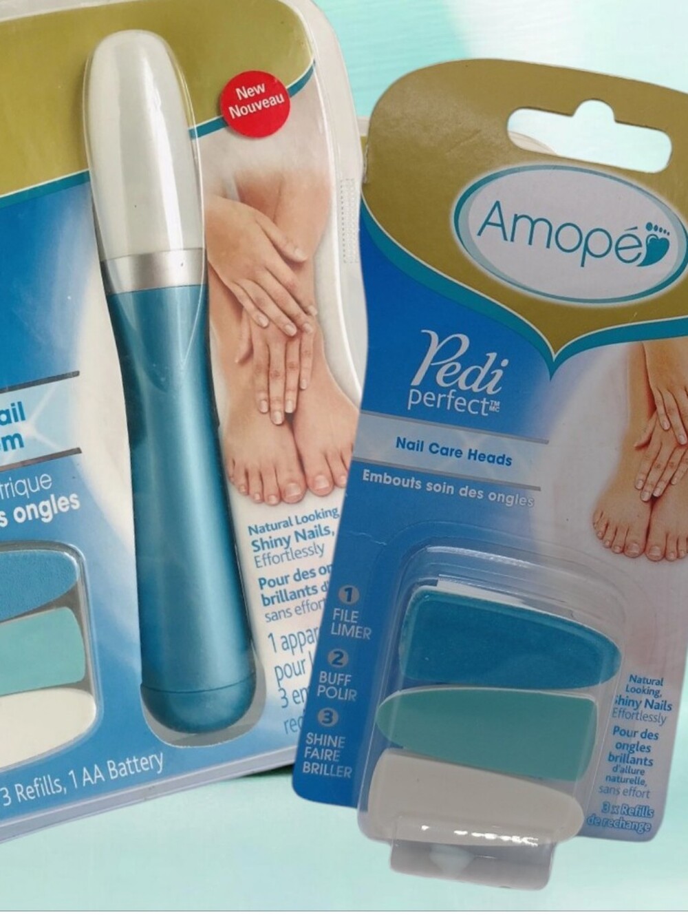 AMOPE Pedi Electronic Nail Care System NEW